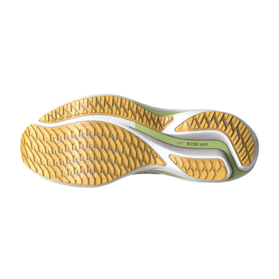 Dámská běžecká obuv Mizuno  Wave Rider 28 Mizuno Neo Lime / Flax / Mizuno Snow White  UK 4,5 - main (1)
