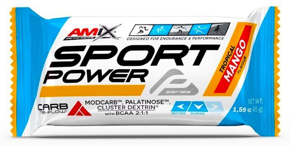 Amix Nutrition Sport Power Energy Bar 45 g čokoláda - oříšek - main (0)