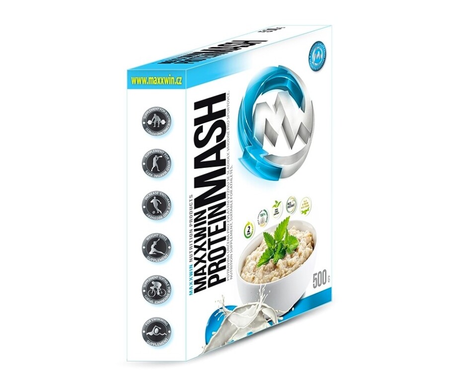 MAXXWIN Protein Mash 500 g malina - main (0)