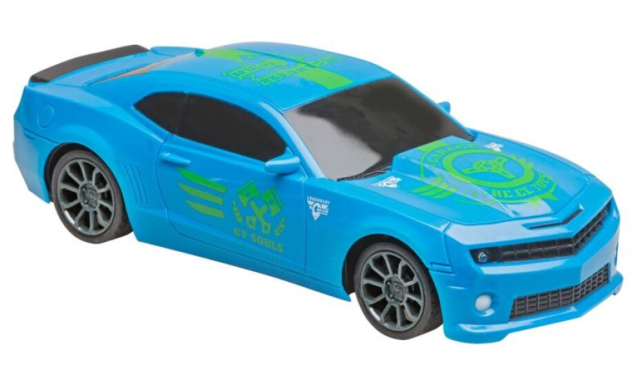 RE.EL Toys SUPER GT modré Sc.1/16 - RC 27MHz - main (0)