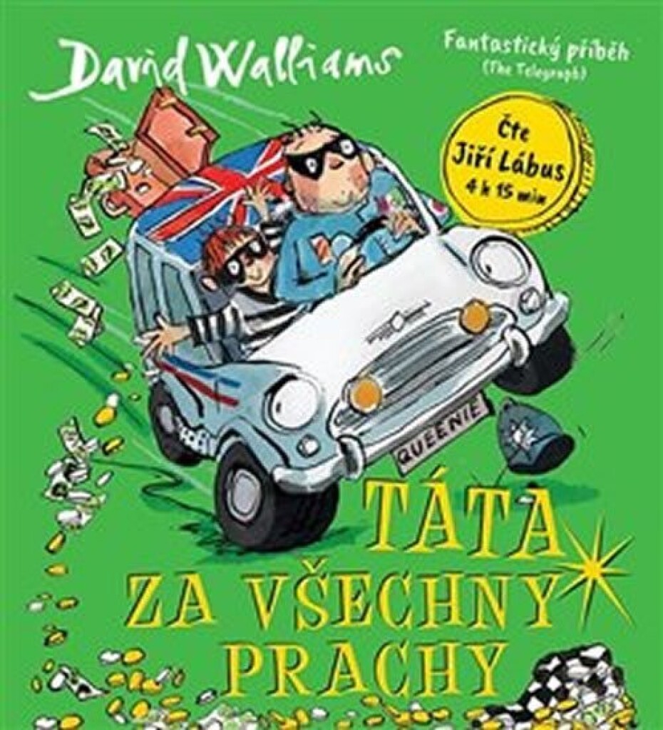 Táta za všechny prachy - CDmp3 (Čte Jiří Lábus) - David Walliams - main (0)