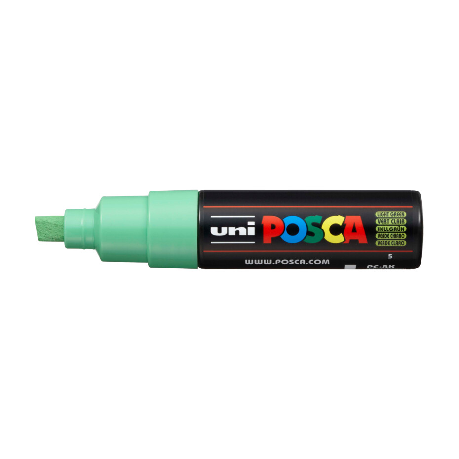Posca popisovač PC-8K, 8 mm, světle zelená (5) - main (0)