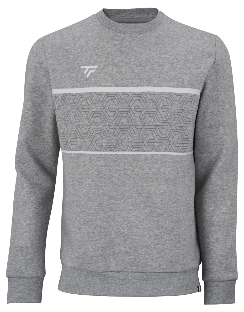 Pánská mikina Tecnifibre  Club Sweater Silver M - main (0)