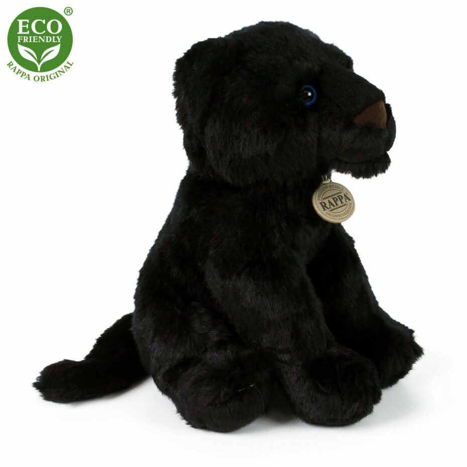 Plyšový černý leopard 30 cm ECO-FRIENDLY - main (2)