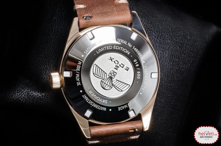 EDOX Skydiver Date Automatic 80126-BRN-BUIDR Limited Edition - main (8)