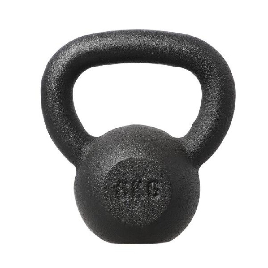 HMS Litinový kettlebell KZG06 6 kg, černý - main (0)