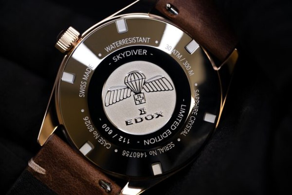 EDOX Skydiver Date Automatic 80126-BRN-BUIDR Limited Edition - main (39)