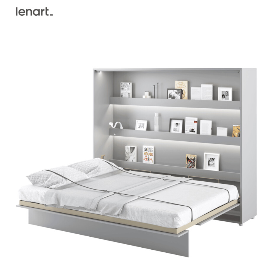 Dig-net nábytek Sklápěcí postel Lenart BED CONCEPT BC-14 | 160 x 200 cm Barva: Dub artisan - main (18)
