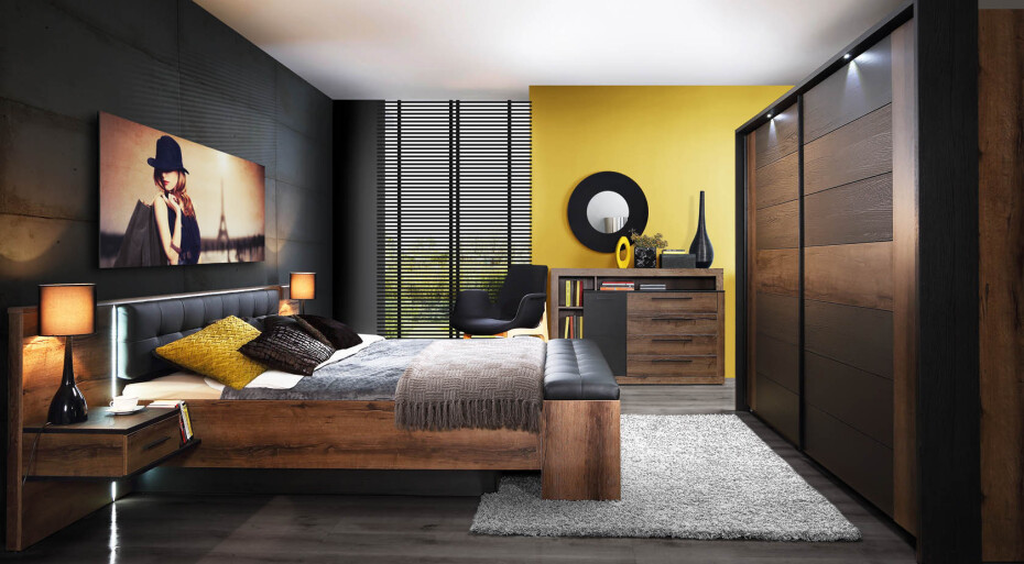 Forte Šatní skříň BELLEVUE | BLQS128E1 - main (4)