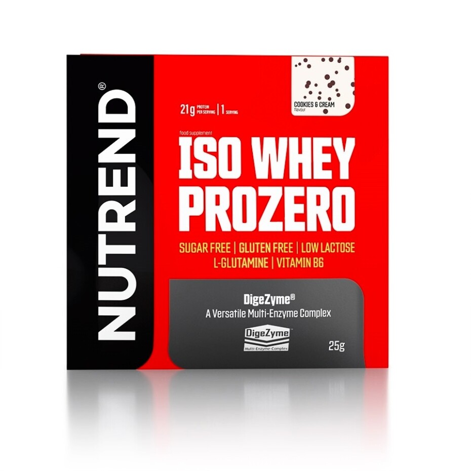 Nutrend ISO Whey Prozero 25 g slaný karamel - main (0)