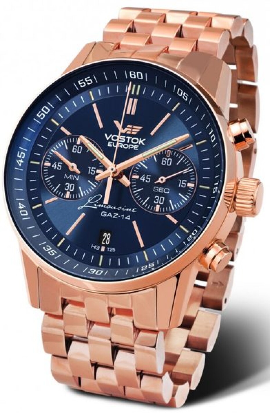 Vostok Europe GAZ-14 Limouzine Chrono Tritium 6S21/565B596B - main (0)