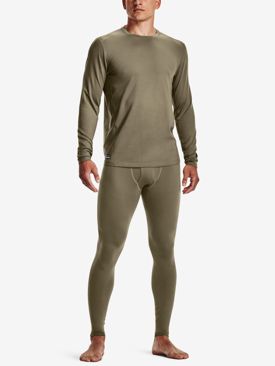Under Armour Tac Crew CGI Base hnědá - main (1)