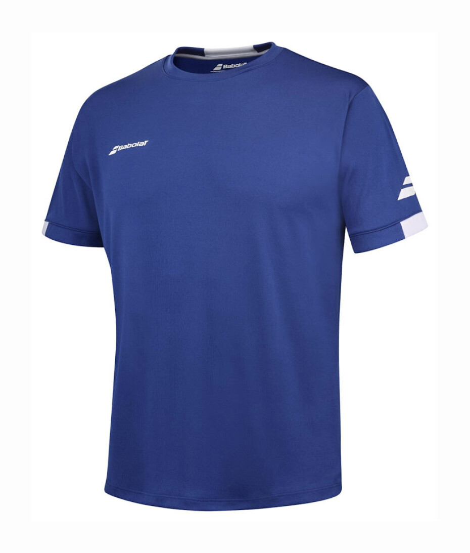 Dětské tričko Babolat  Play Crew Neck Tee Boy Sodalite Blue 8 - 10 let - main (2)