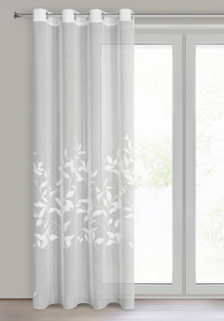 ArtFir Záclona ESTELLA K | bílá 140 x 250 cm - main (1)