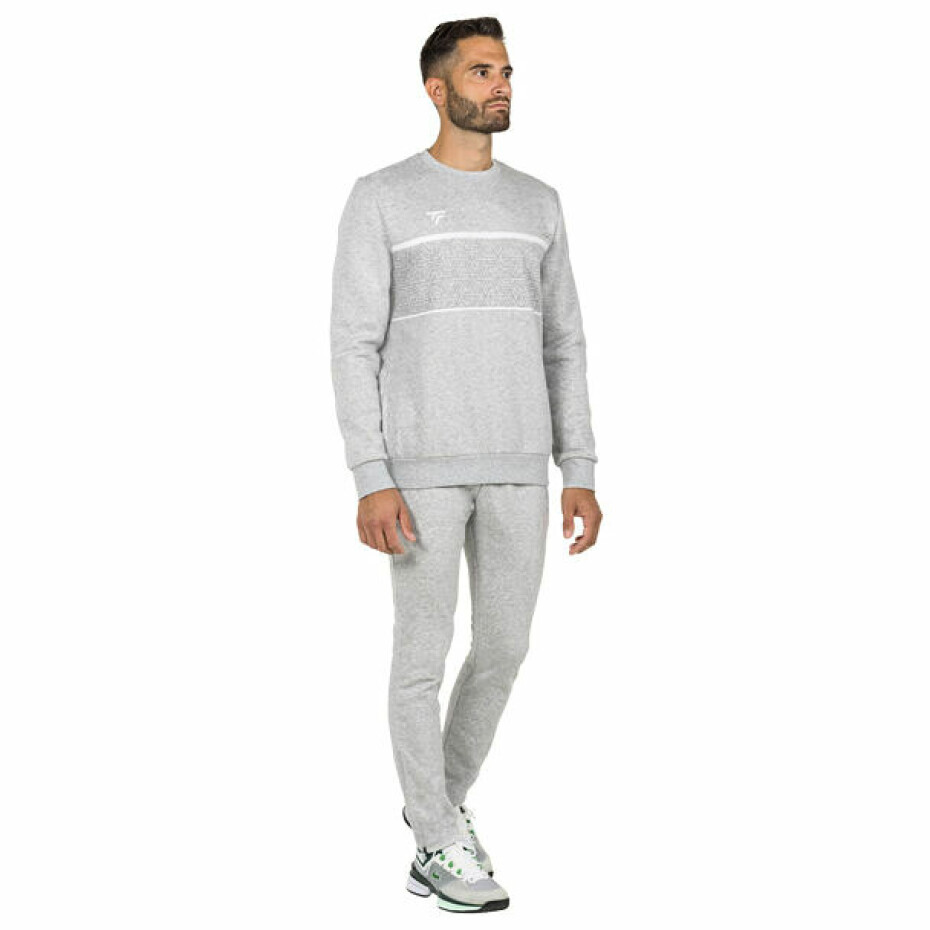 Pánská mikina Tecnifibre  Club Sweater Silver S - main (2)