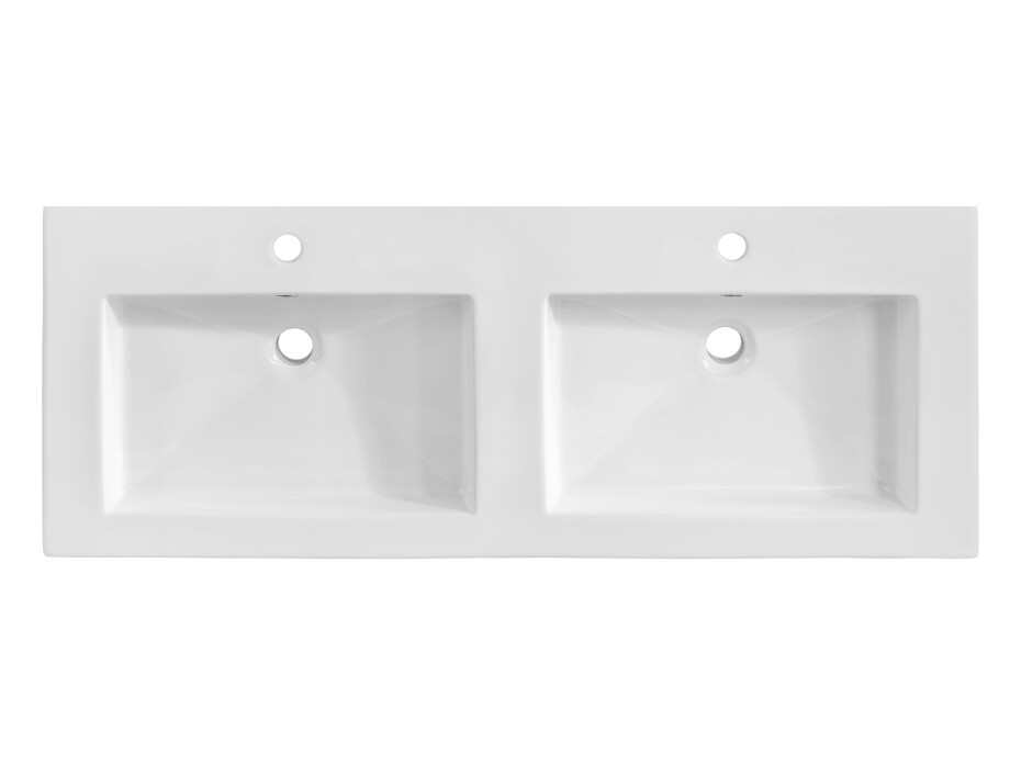 ArtCom Keramické umyvadlo SPIRIT UM-8070-120D | bílý lesk 120 cm - main (3)