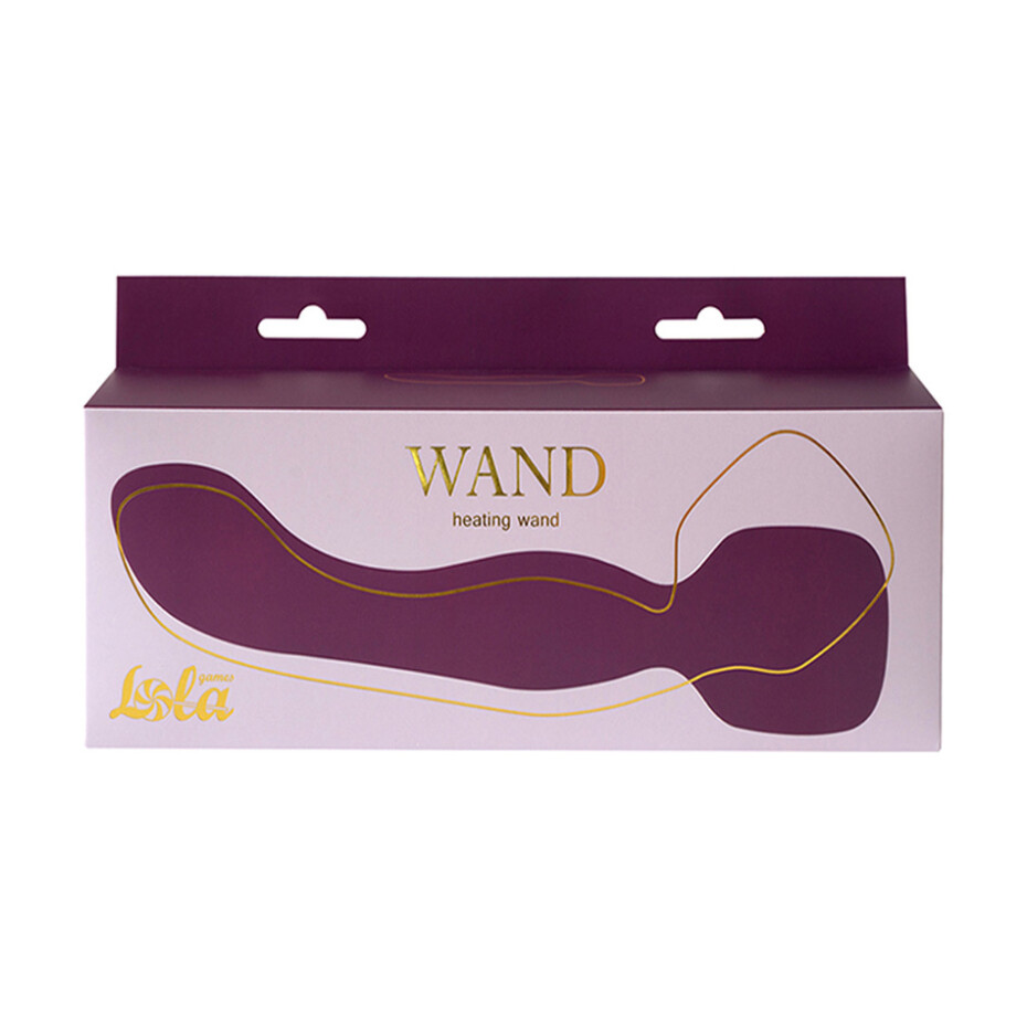 Oboustranná masážní hlavice Heating Wand, fialová - main (3)