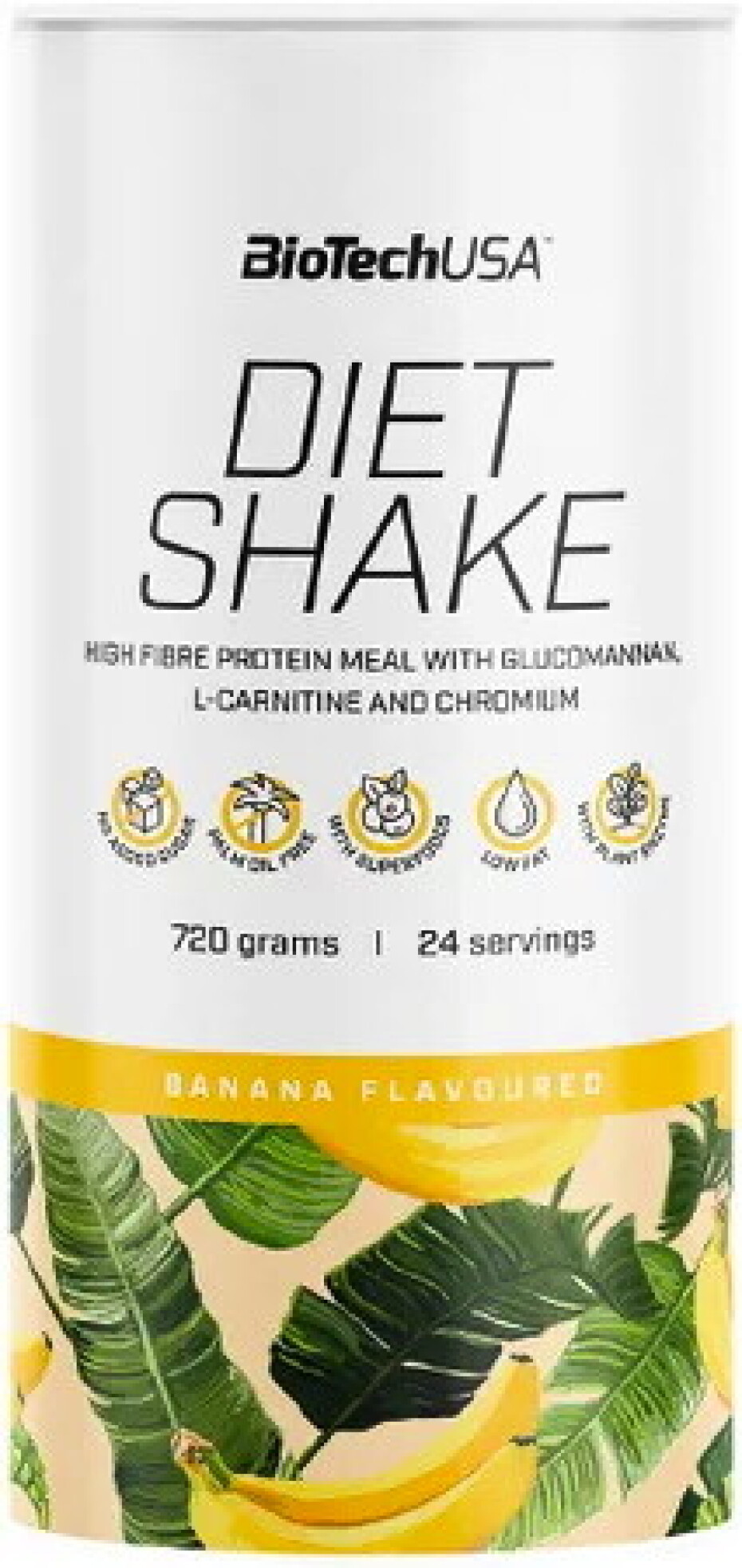 BioTech USA Diet Shake 720 g jahoda - main (4)