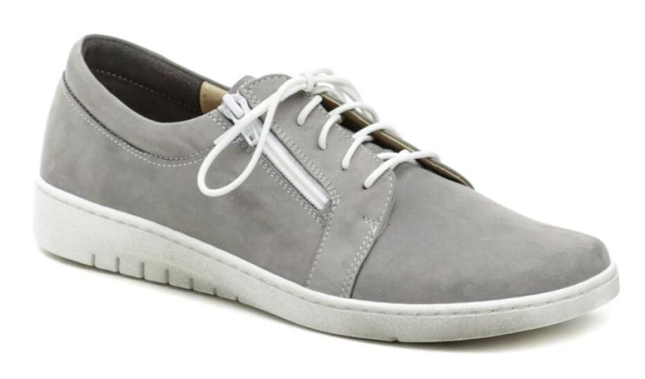MintakaCZ Mintaka 411610-23 šedé dámské polobotky - main (0)