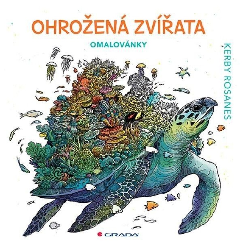 Ohrožená zvířata - Omalovánky - Kerby Rosanes - main (0)