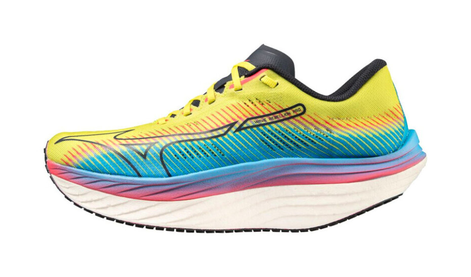 Pánská běžecká obuv Mizuno Wave Rebellion Pro Bolt 2 (Neon)/Ombre Blue/Jet Blue  UK 7 - main (1)