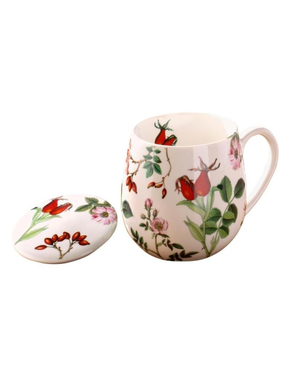 Hrnek buclák se sítkem - My favourite tea rose 420 ml - main (0)
