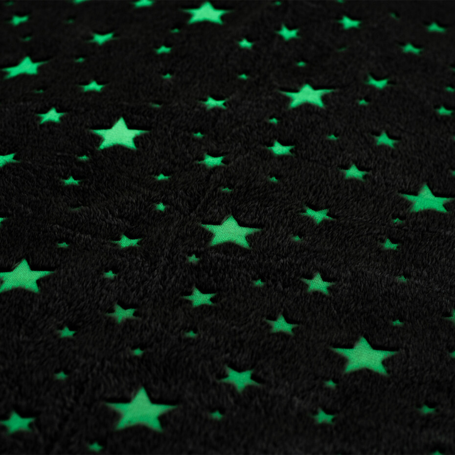 4Home Povlak na polštářek Stars svíticí šedá, 40 x 40 cm - main (2)