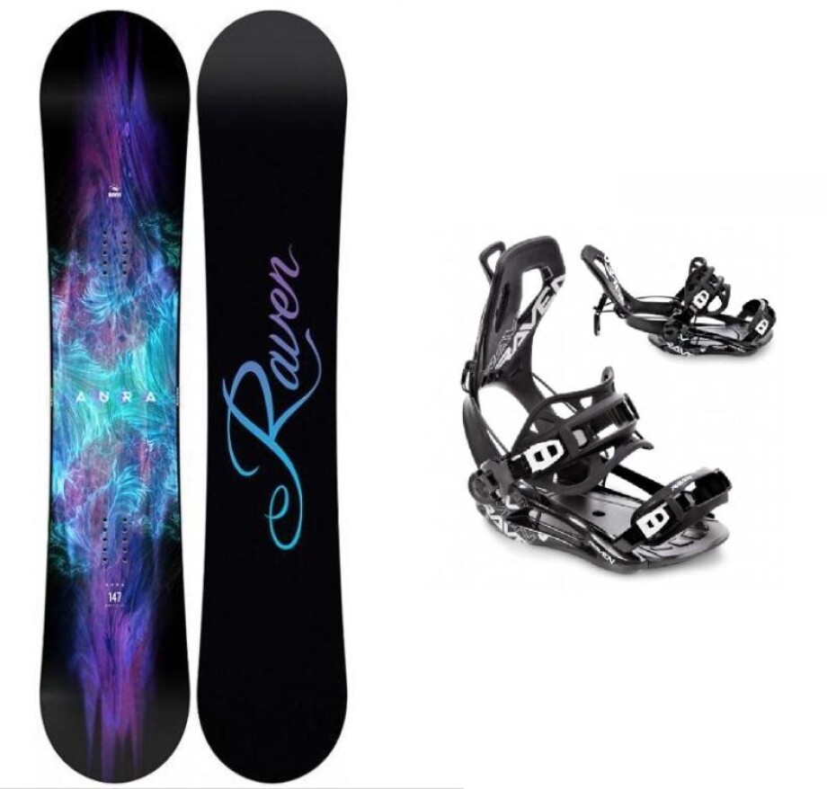Raven Aura dámský snowboard + Raven FT360 black vázání - main (0)