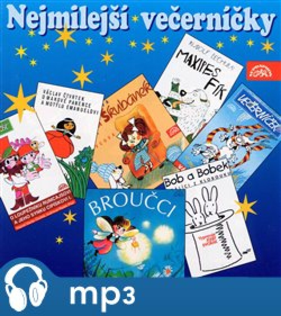 Nejmilejší večerníčky - Jiří Šebánek, Vladimír Jiránek, Václav Čtvrtek, Jan Karafiát, Rudolf Čechura, Hana Lamková, Jaroslav Pacovský - main (0)