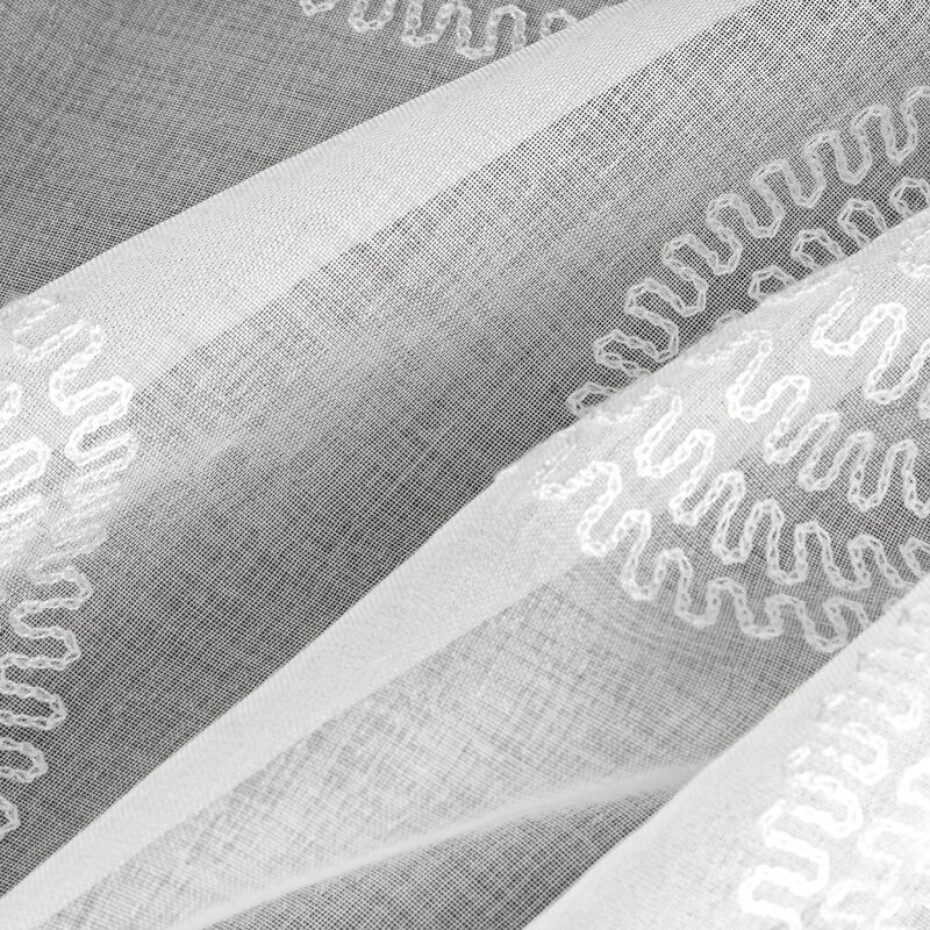 ArtFir Záclona MILAGROS K | bílá 140 x 250 cm - main (6)