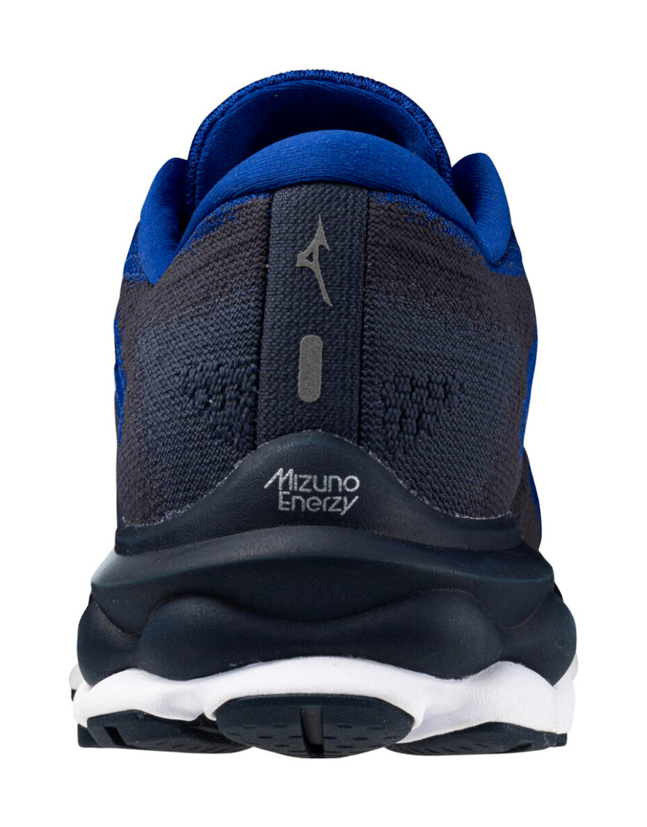Pánská běžecká obuv Mizuno  Wave Sky 7 Surf the Web/Silver/Dress Blues  UK 14 - main (4)