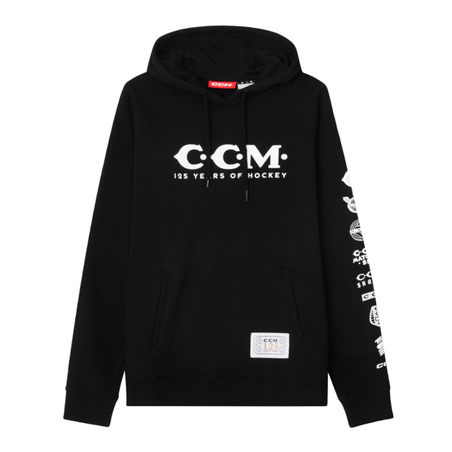 Dámská mikina CCM 125 Anniversary Hoodie Black L - main (0)