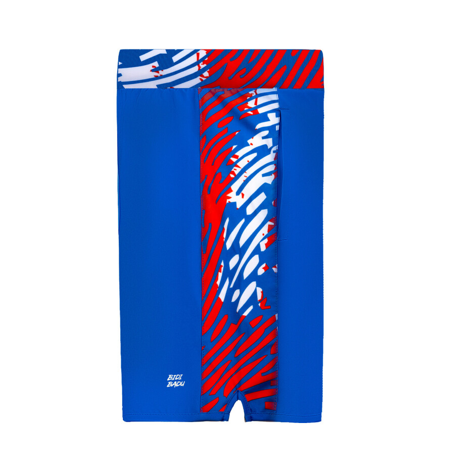 Dětské šortky BIDI BADU  Taye Tech Shorts Dark Blue/White 140 cm - main (1)