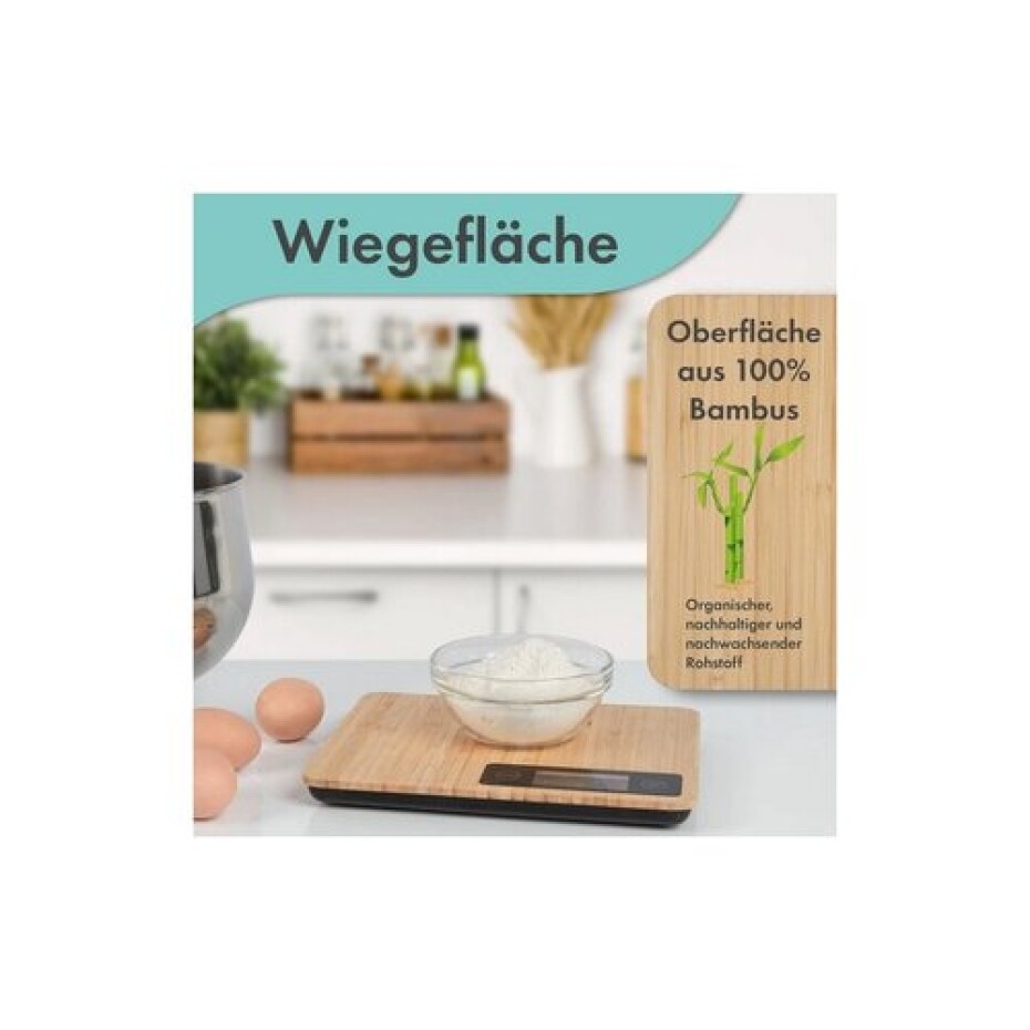 ProfiCook KW 1271 bambusová kuchyňská váha - main (3)