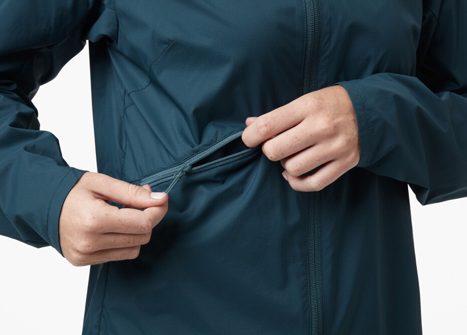 Dámská bunda Helly Hansen  Rapide Windbreaker Jacket Midnight Green S - main (7)