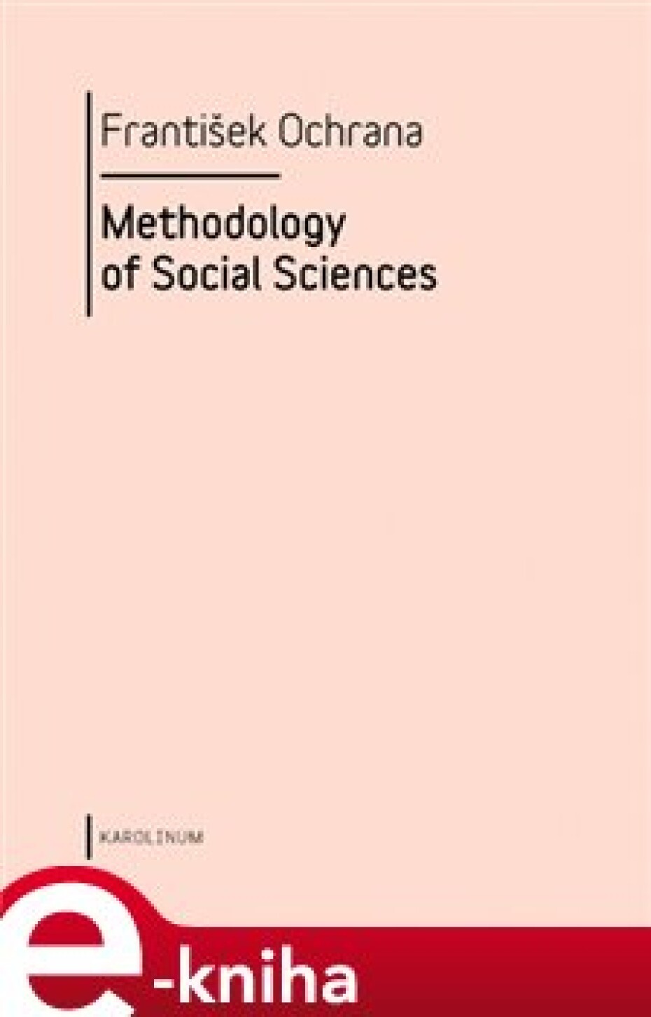 Methodology of Social Sciences - František Ochrana - main (0)