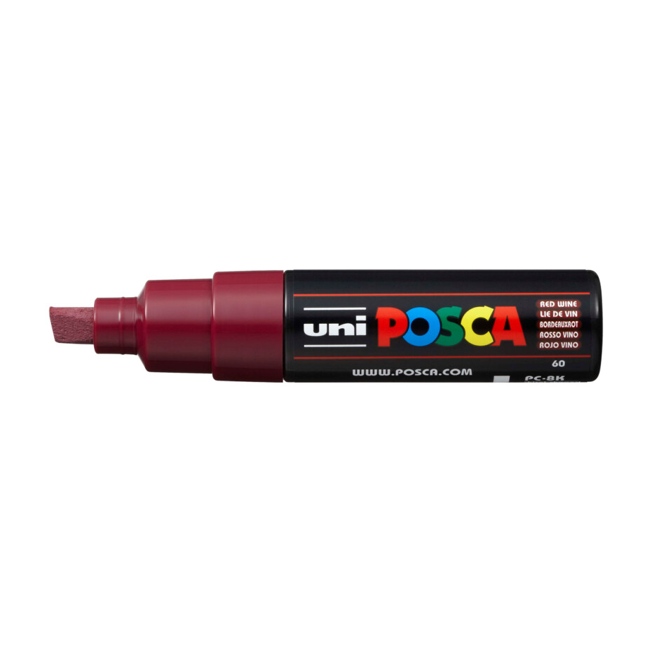 Posca popisovač PC-8K, 8 mm, bordó (60) - main (0)