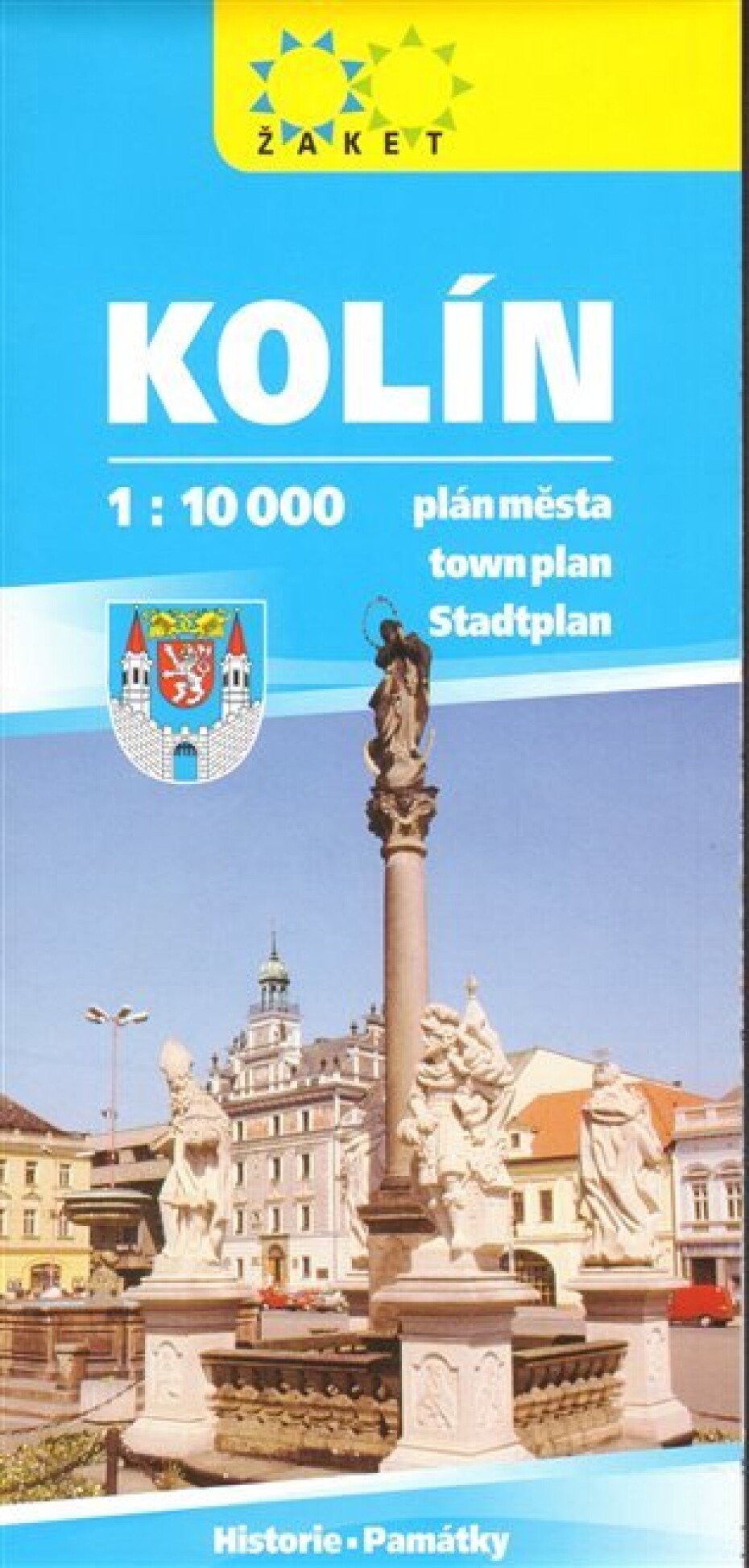 Kolín - plán města 1:10 000 - main (0)