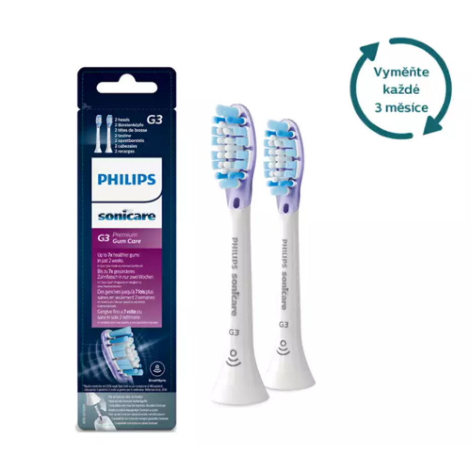Philips Sonicare Premium Gum Care standardní náhradní hlavice HX9052/17, 2 ks - main (0)