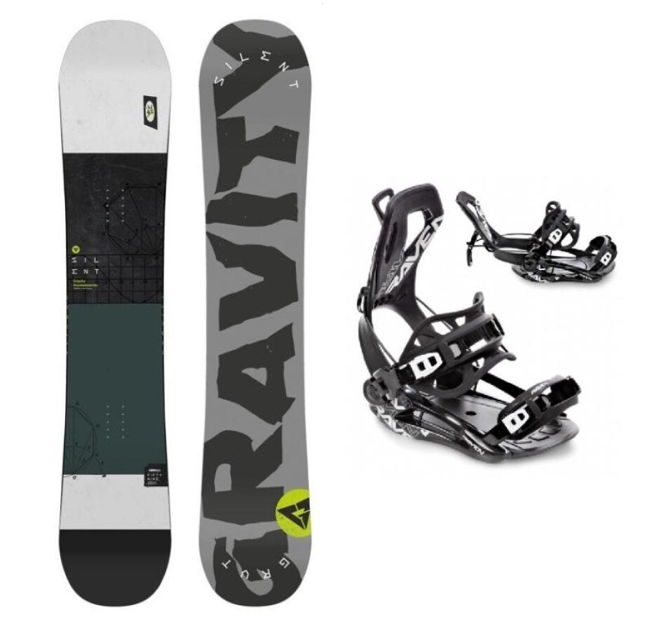 Gravity Silent 23/24 pánský snowboard + Raven FT360 black vázání - main (0)