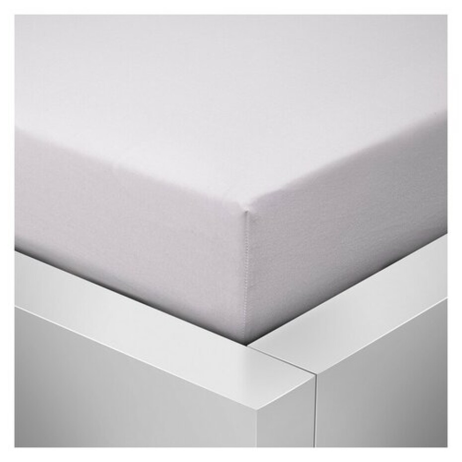 Jersey prostěradlo Standard bílá, 90 x 200 cm - main (0)
