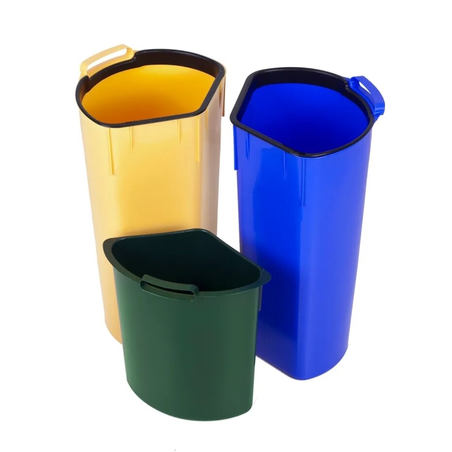 Curver Pedálový odpadkový koš na tříděný odpad, 40 l - main (3)