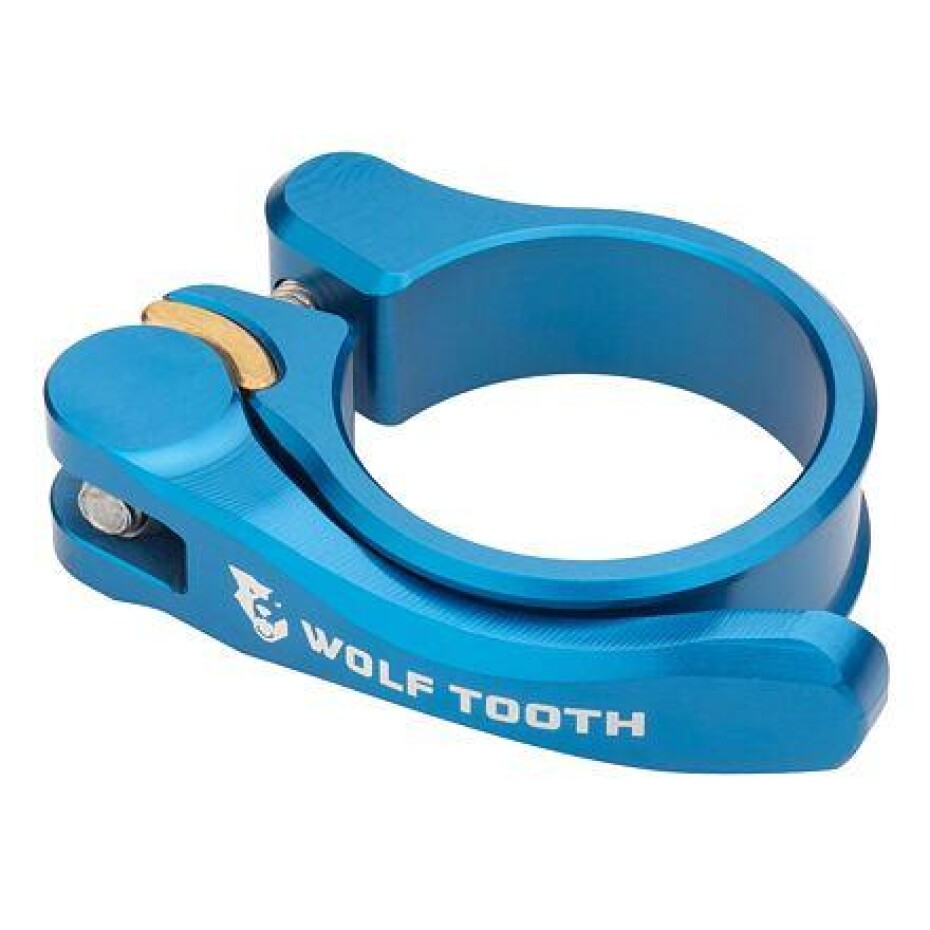 Wolf Tooth Sedlová Objímka 31.8mm Modrá Quick Release - main (0)