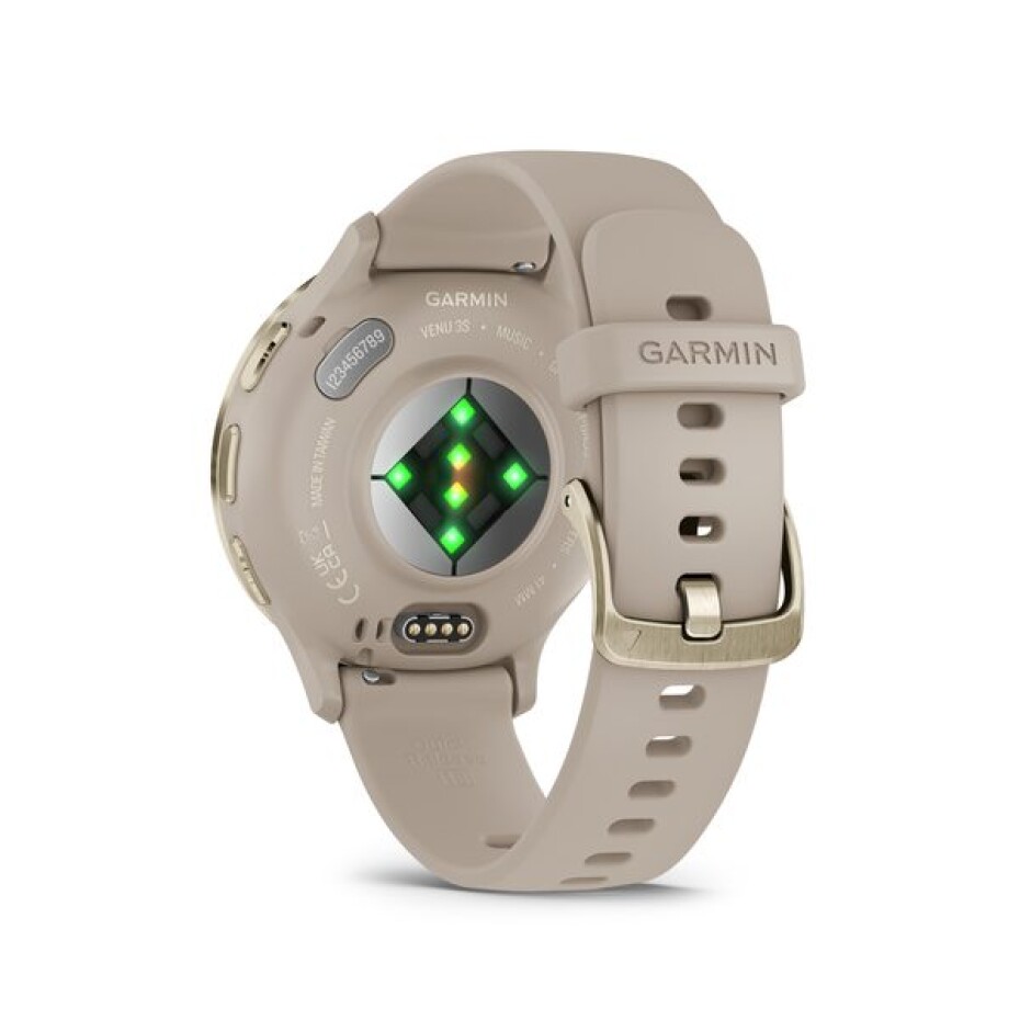 Garmin Venu® 3S Cream Gold / French Gray, Silicone Band 010-02785-02 - main (8)
