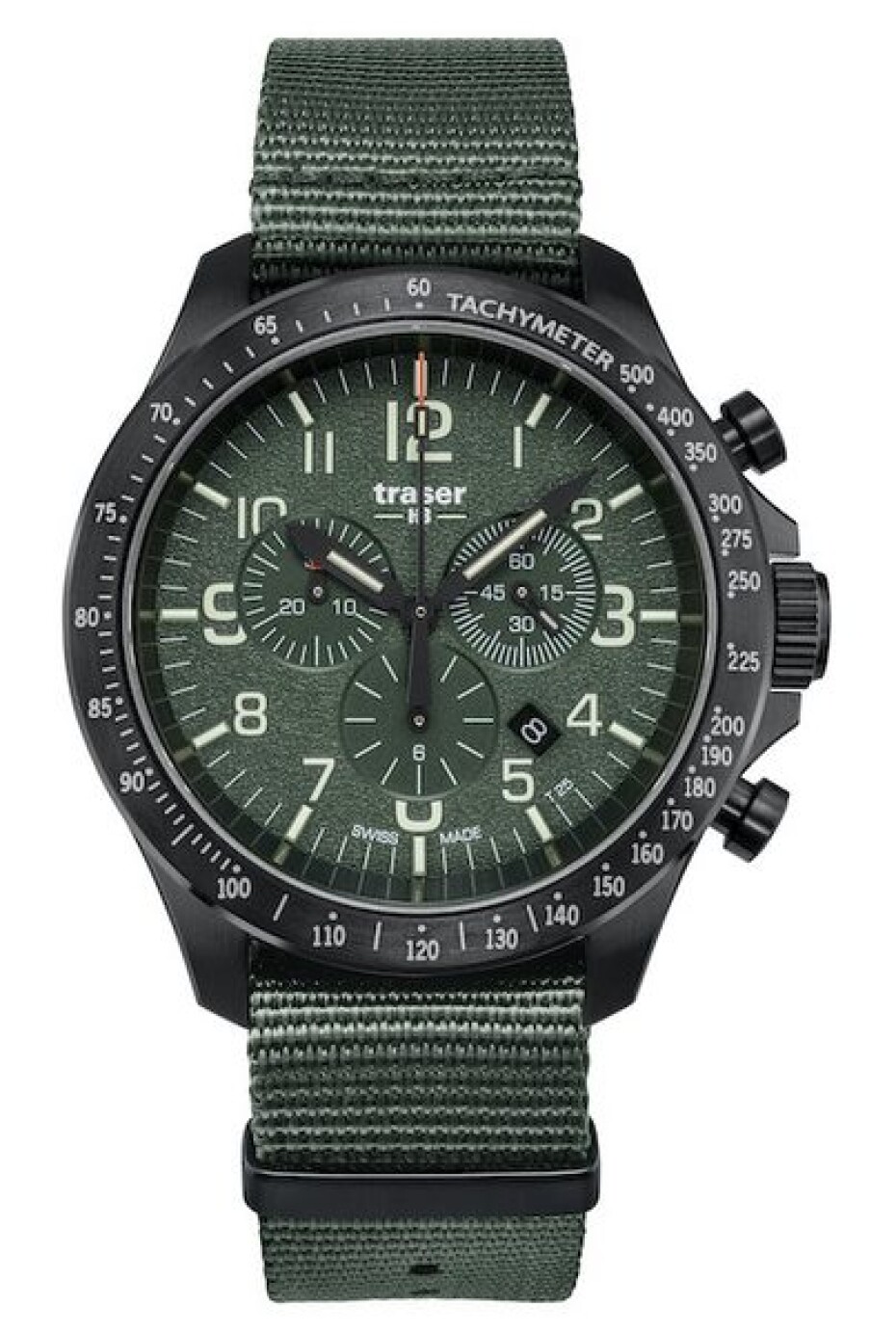 Traser P67 Officer Pro Chronograph Green Nato - main (0)