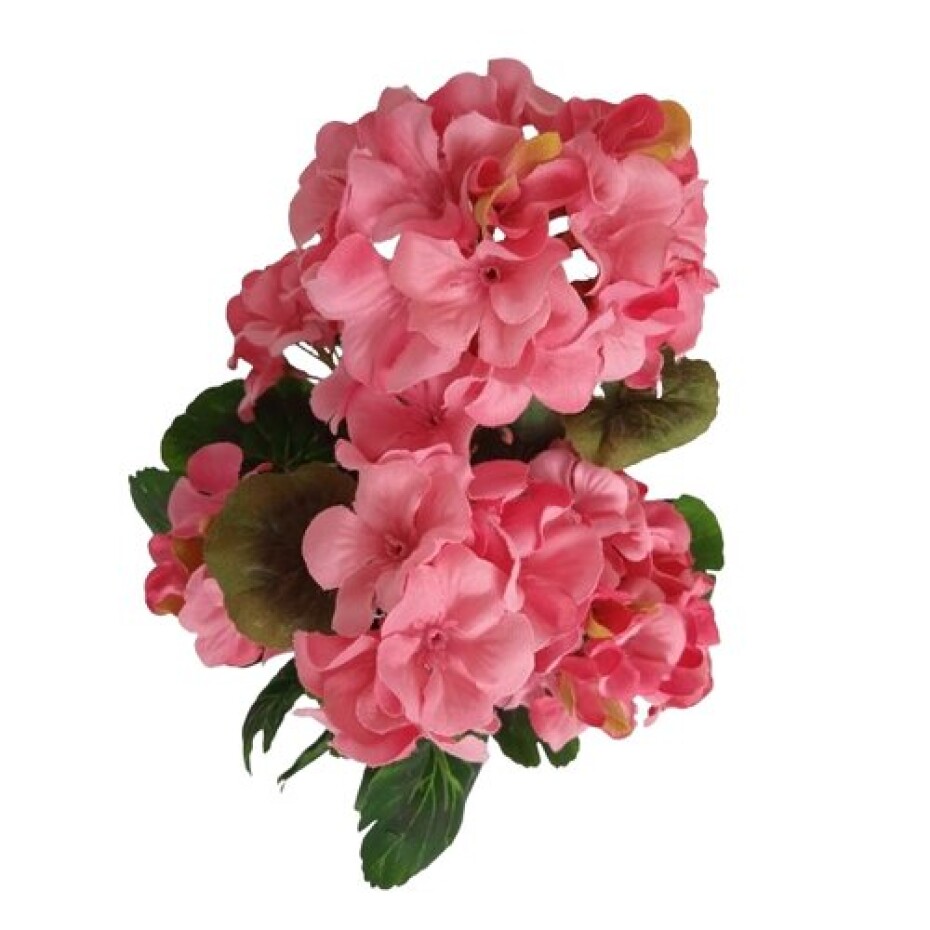 Umělá květina Muškát světle růžová, 47 cm - main (1)