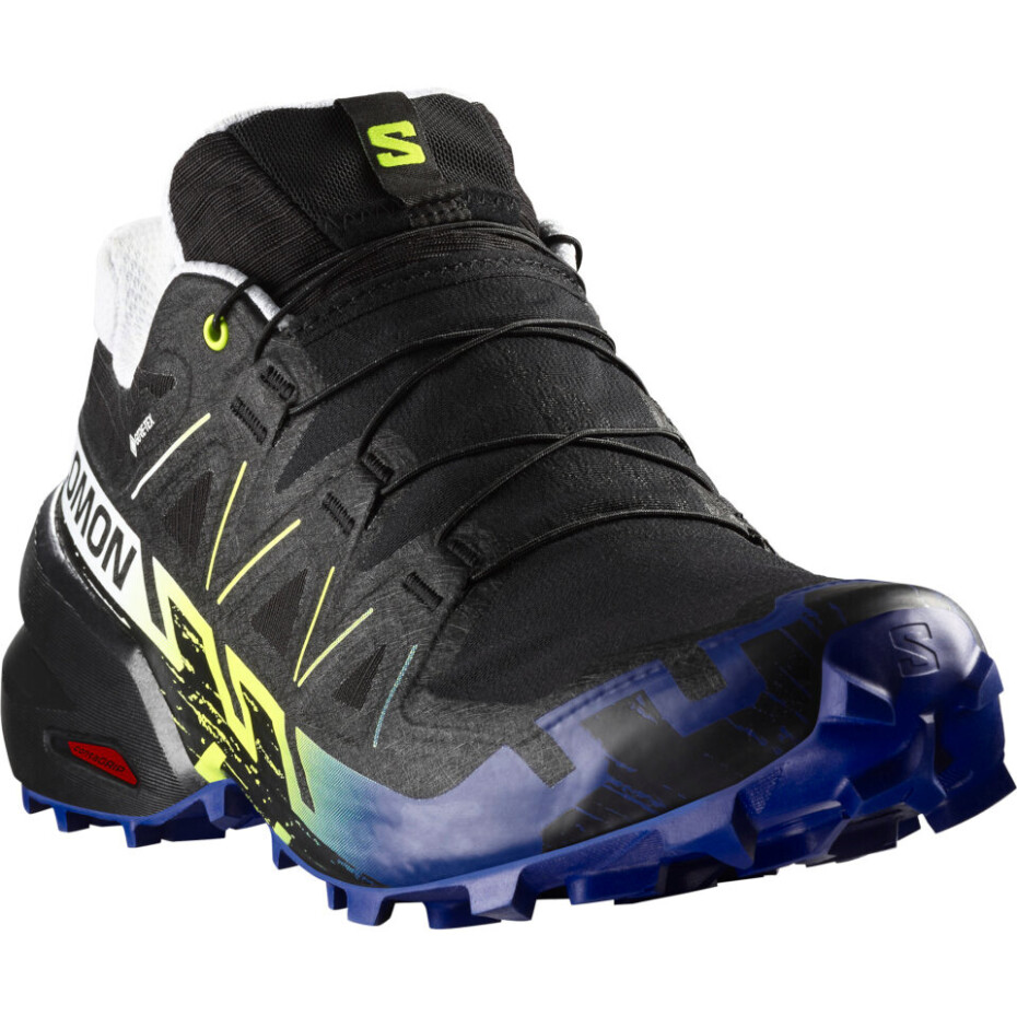 Pánská běžecká obuv Salomon Speedcross 6 Gtx Black/Surf The Web/Safety Yellow  UK 9,5 - main (8)