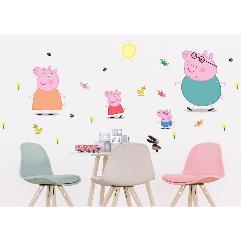 Samolepící dekorace Peppa Pig Classic, 65 x 85 cm - main (1)