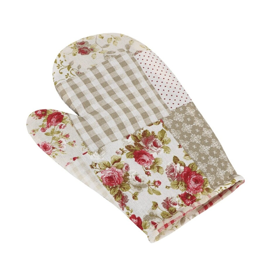 Bellatex Chňapka EMA Patchwork béžová, 28 x 18 cm - main (0)