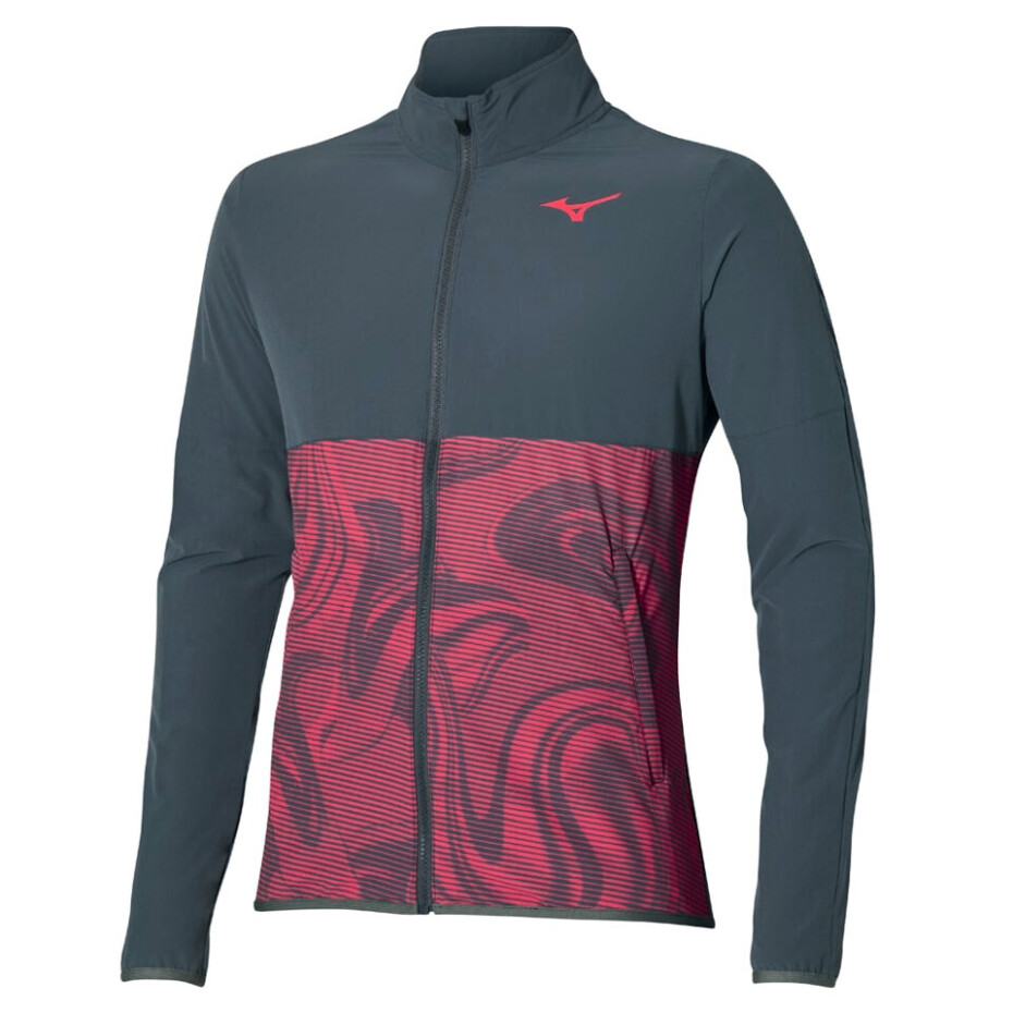 Pánská bunda Mizuno  Charge Printed Jacket Turbulence L - main (0)